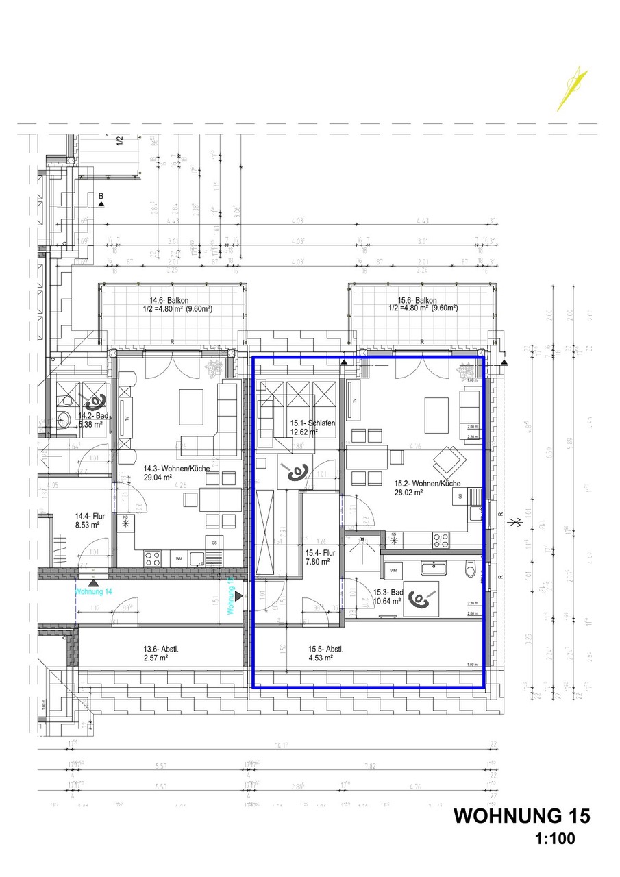 WHG15[3] Dachgeschosswohnung Braunschweig