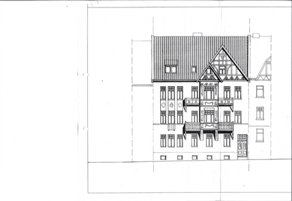Ansicht 1 Mehrfamilienhaus Quedlinburg