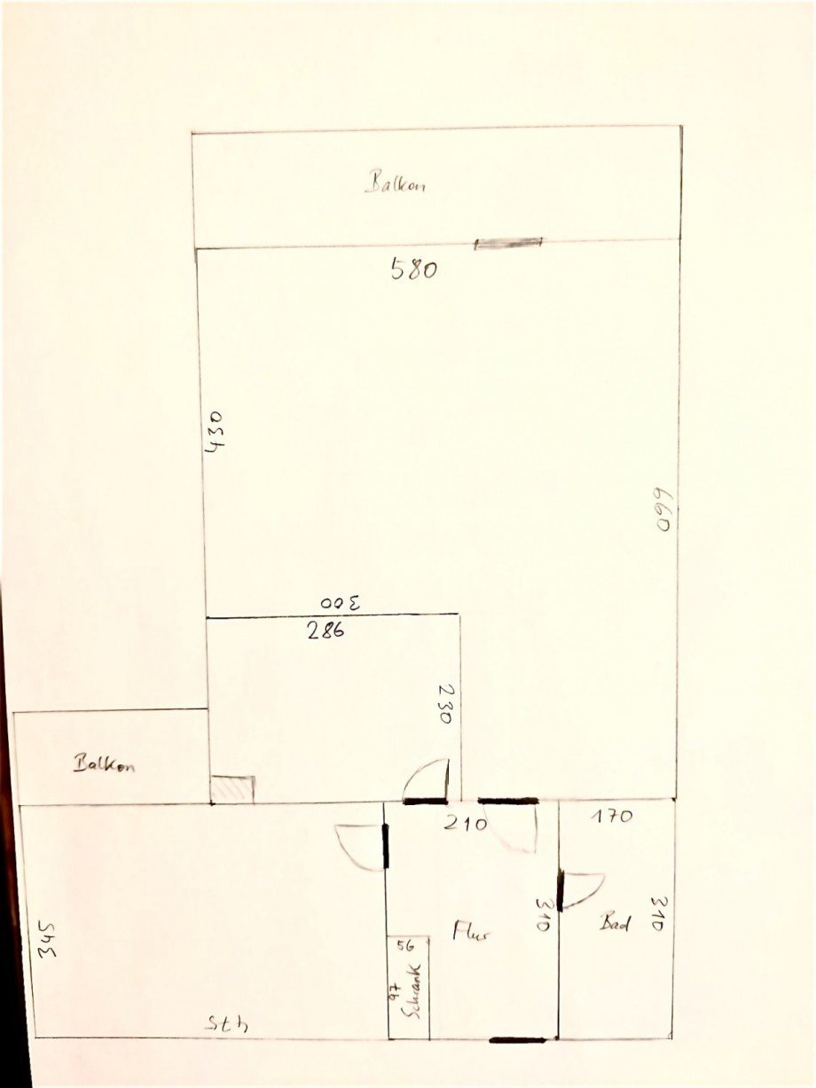 Grundriss(1) Etagenwohnung Hannover