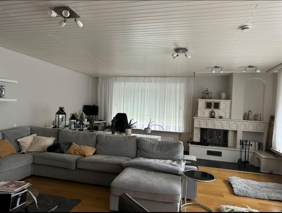 Wohnzimmer/Kamin Einfamilienhaus Wolfenb�ttel