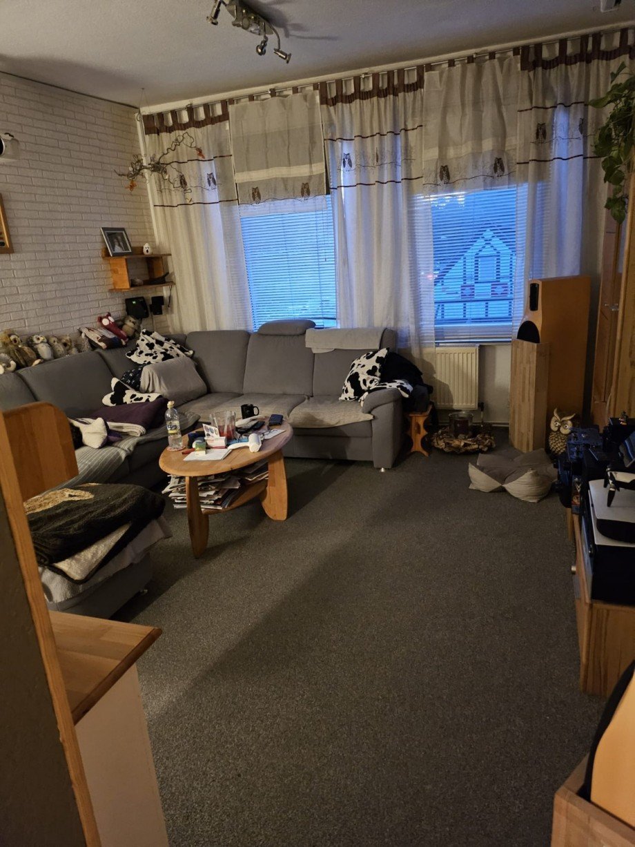 Wohnzimmer Dachgeschosswohnung Braunschweig