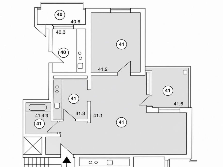 Grundriss Etagenwohnung Hannover